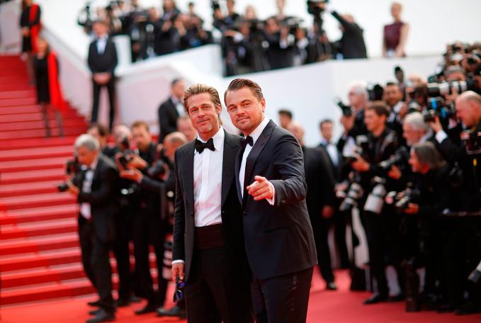 Brad Pitt ve Leonardo DiCaprio 72 Cannes Film Festivali nde