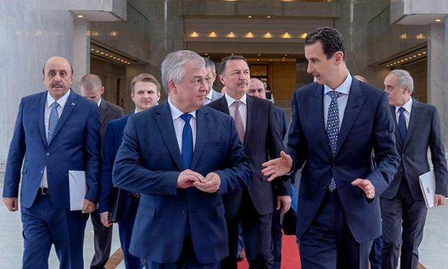 Rus diplomatlar Esad ile İdlib üzerine görüştü