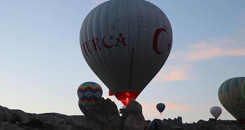 Kapadokya'da sıcak hava balon turları iptal edildi