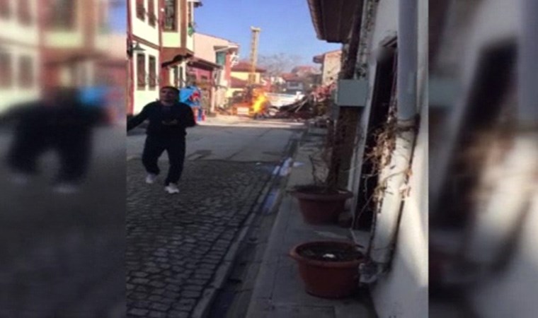 Eskişehir'de doğalgaz patlaması