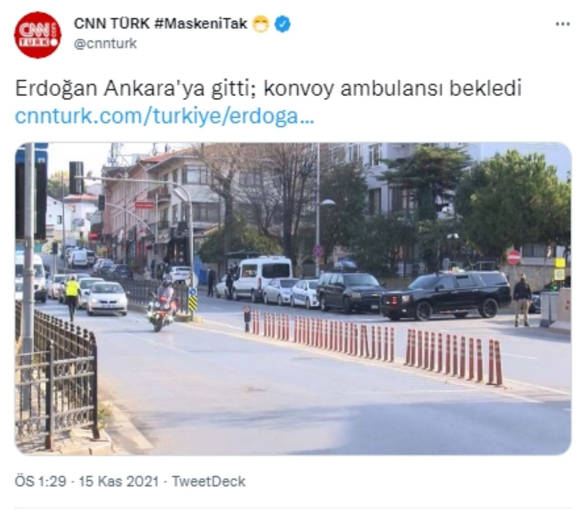 Erdoğan'ın ambulansa yol vermesi 'haber' oldu: "Madalya mı takalım?"
