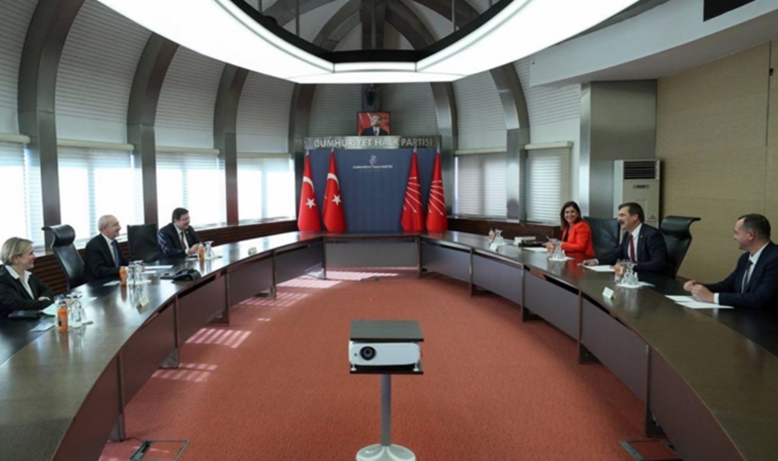 Erkan Baş'tan Kemal Kılıçdaroğlu'na ziyaret