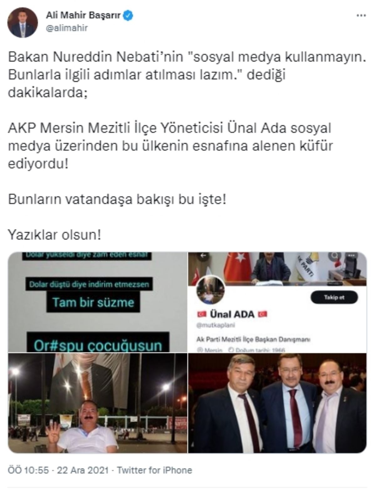 AKP'li yöneticiden esnafa: İndirime gitmezseniz...