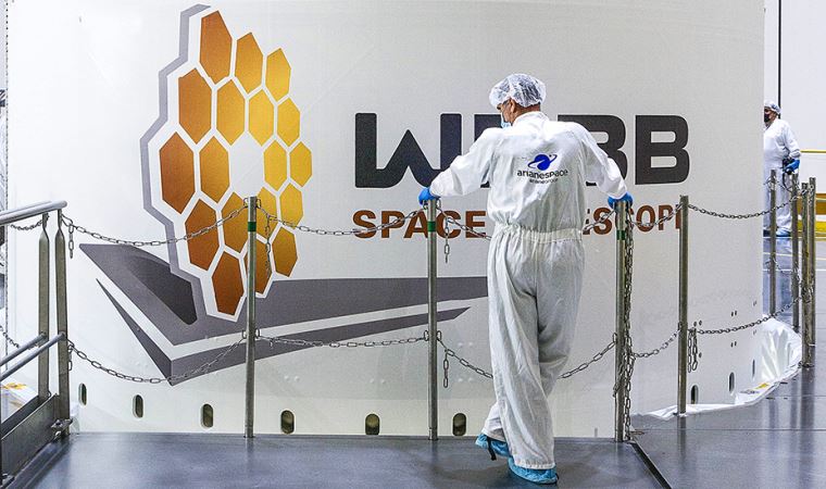James Webb: 'En güçlü teleskobun' hafta sonu uzaya gönderilmesi hedefleniyor