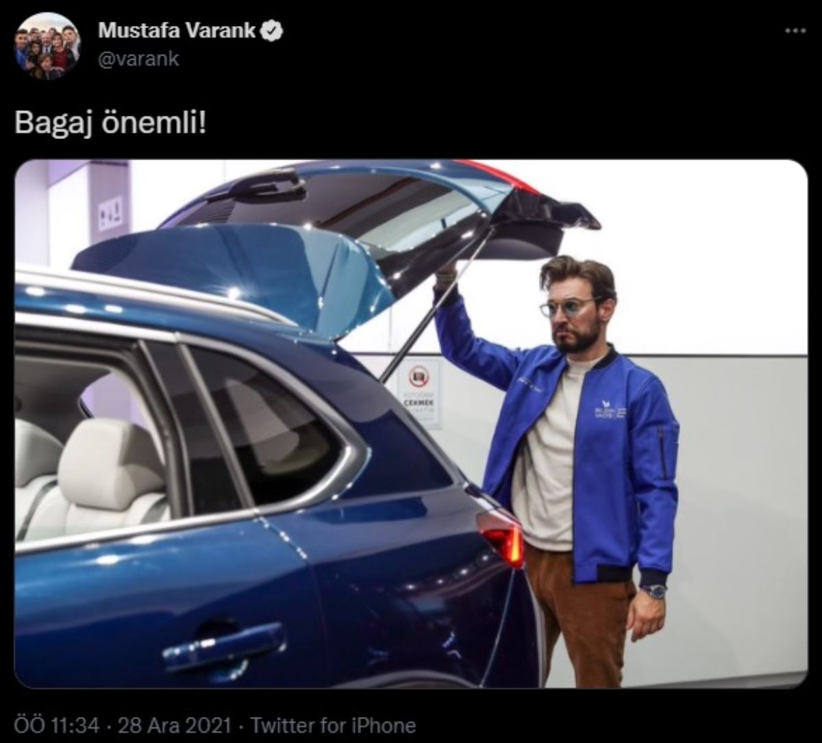 Bakan Varank'tan 'Danilo Şef'li TOGG paylaşımı