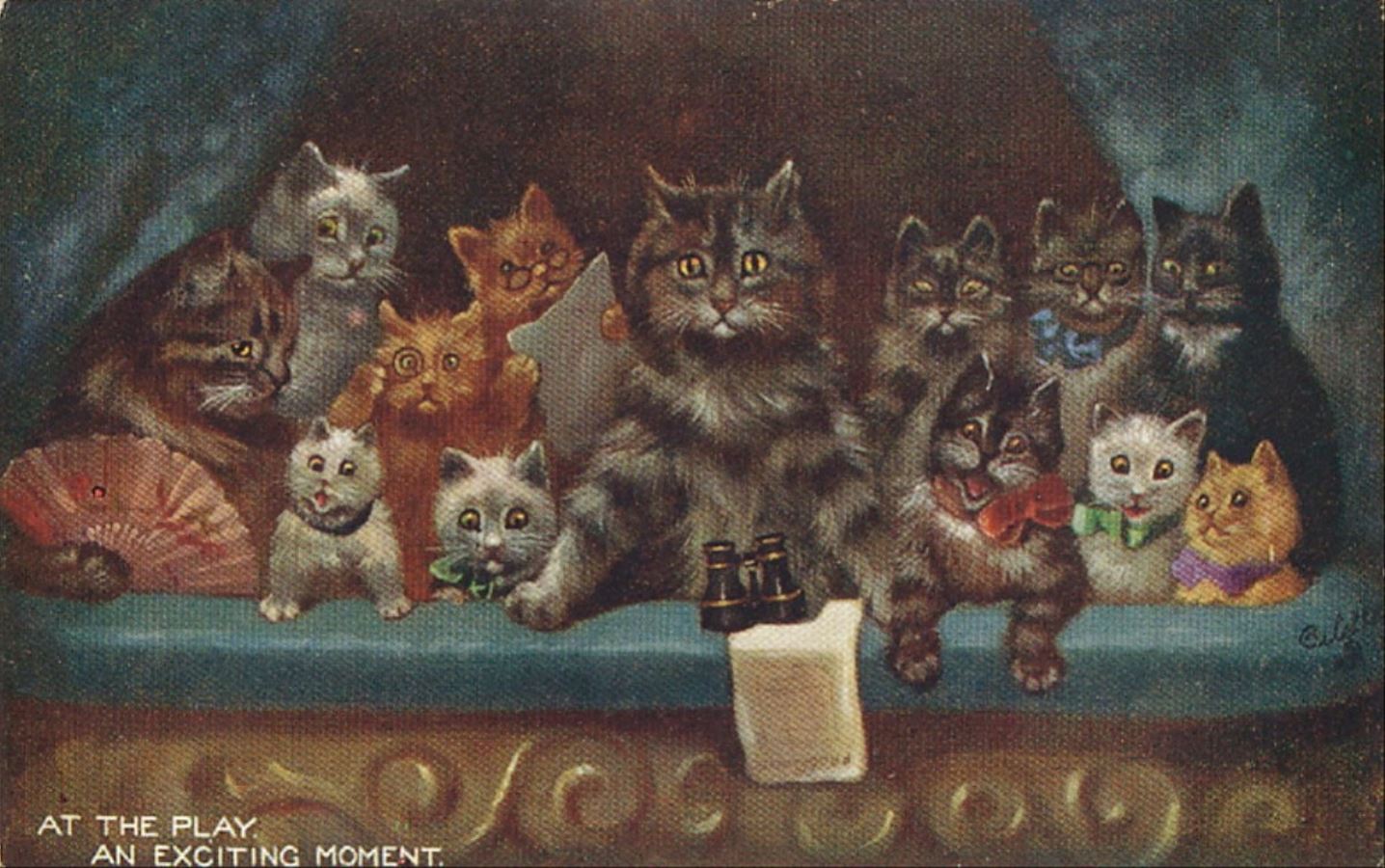 Kedilerin ressamı Louis Wain’in harikulade maceraları
