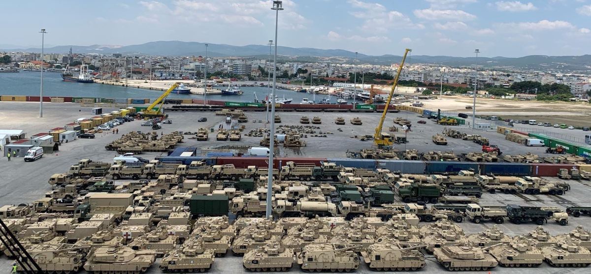 ABD’nin Yunanistan’ın stratejik bölgesi Dedeağaç'a yeniden askeri sevkıyat yapması dikkat çekti