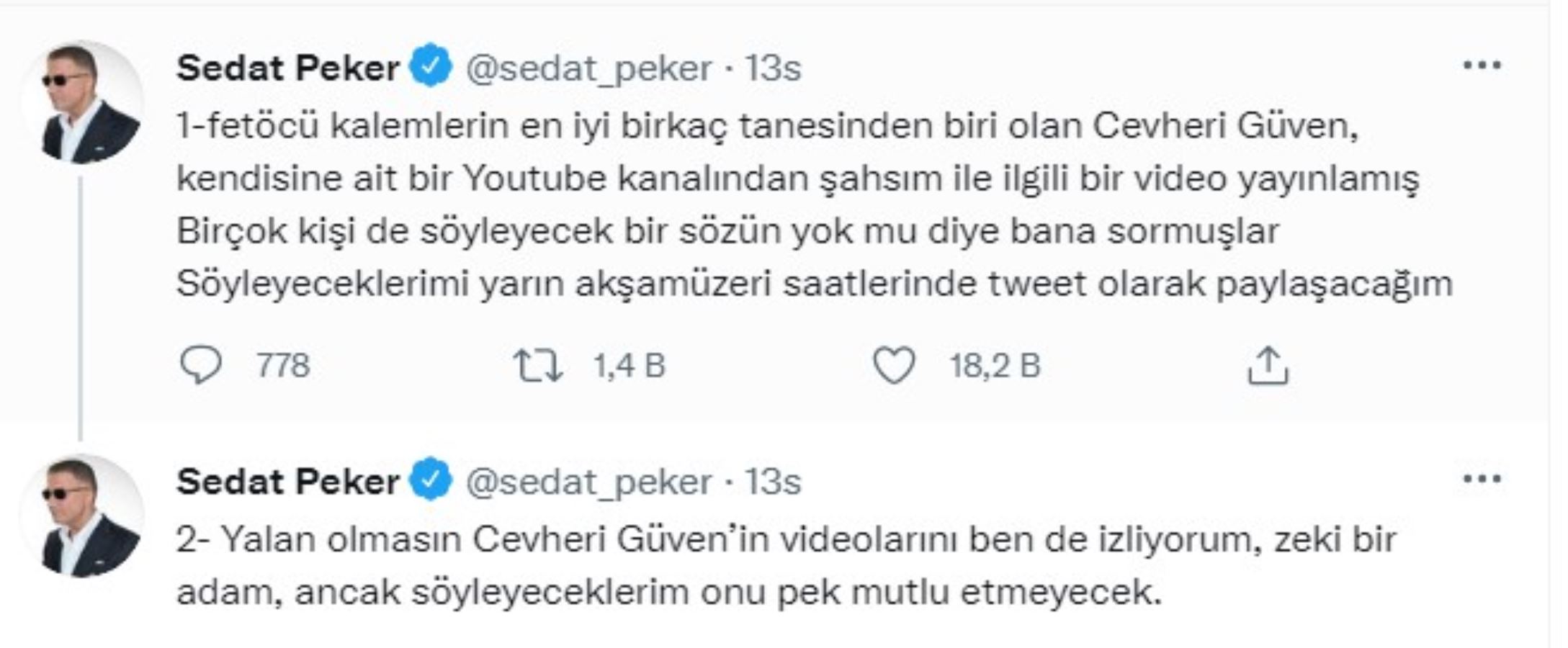 Sedat Peker, tarih verdi: Söyleyeceklerimi paylaşacağım