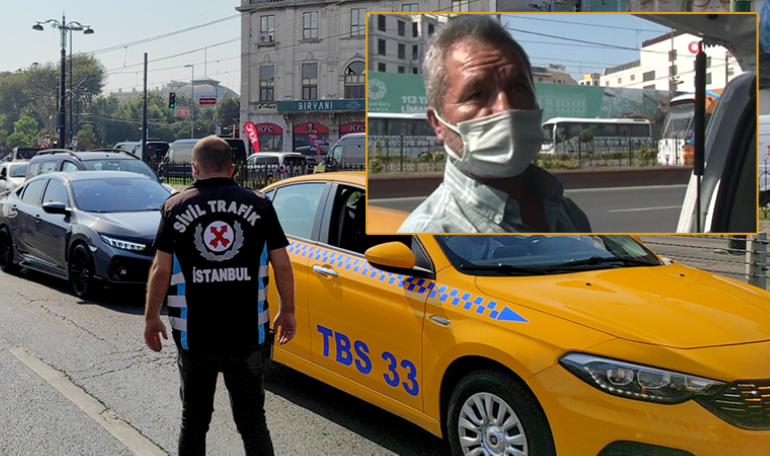 Ceza yiyen taksi sürücüsü : Kesinlikle hak ediyoruz