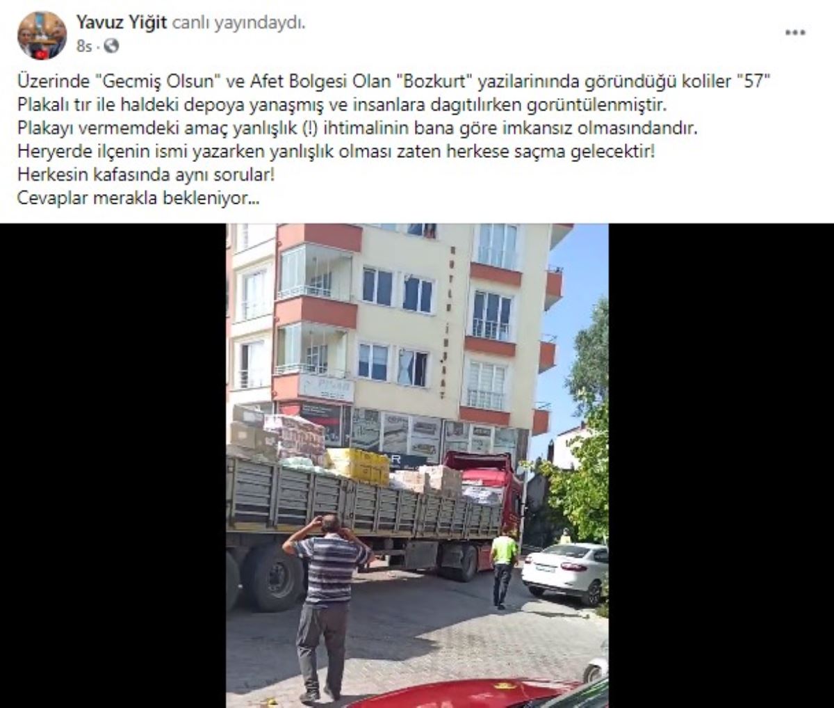 Sel felaketi sonrası Bozkurt için toplanan yardımlar 'Gerze’de dağıtıldı’ iddiası