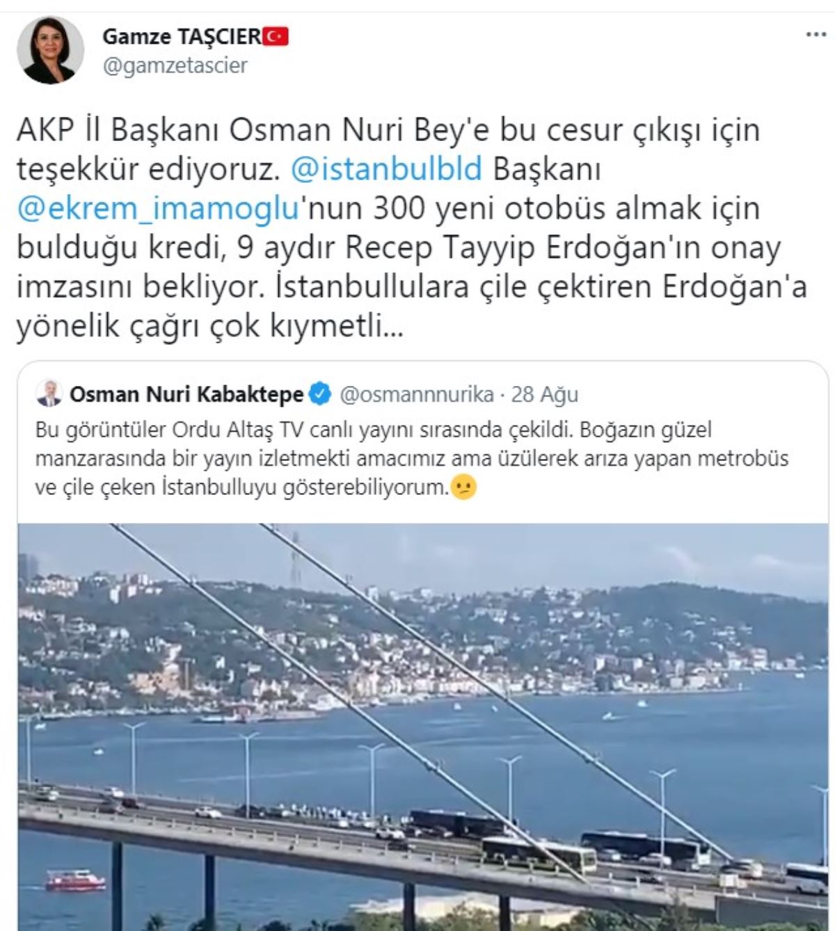 CHP'den AKP'li Kabaktepe'ye yanıt
