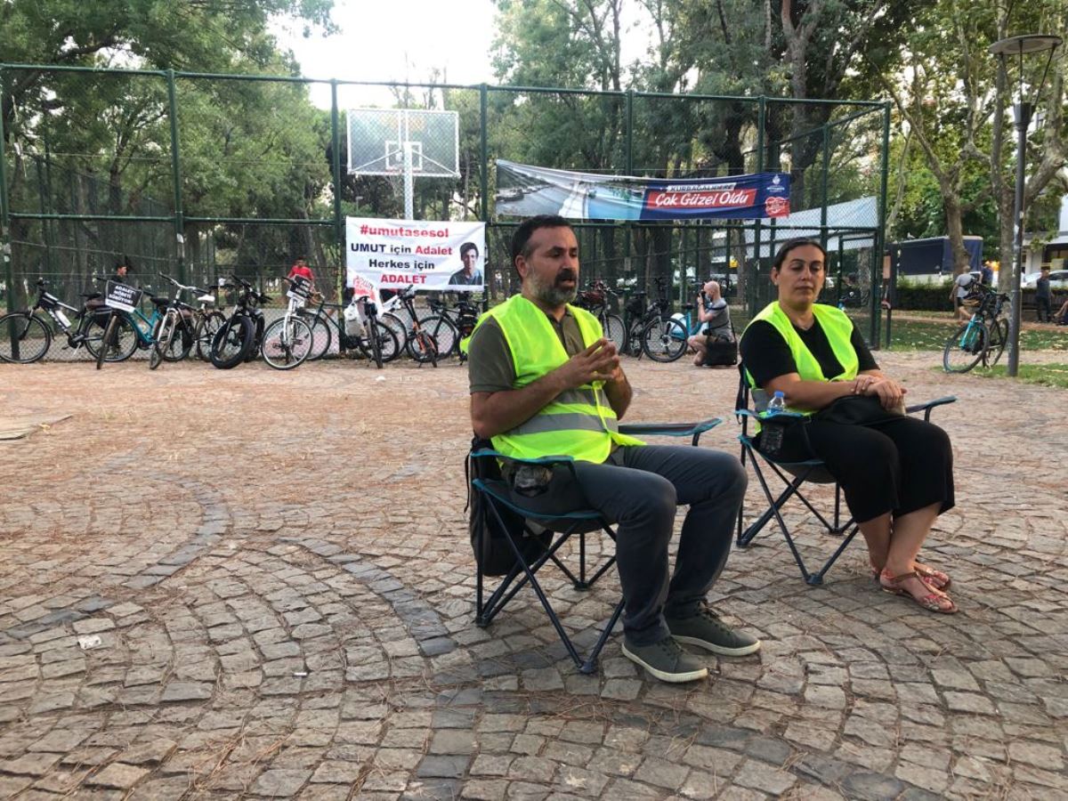 'Umut İçin Adalet Herkes İçin Adalet' turu İstanbul'da bisikletlilerle bir araya geldi