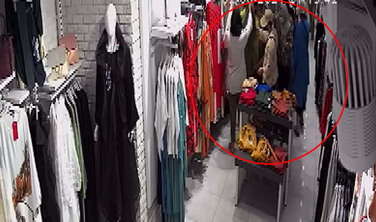 Nişantaşı'nda mağazada alışveriş yapan turistin cüzdanını böyle çaldılar