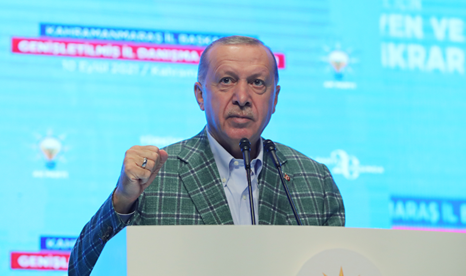 Erdoğan, Rabia'yı eksik bıraktı