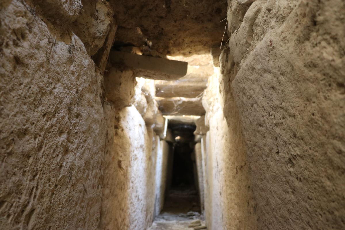 Tripolis Antik Kenti'nde 2 bin yıllık kanalizasyon bulundu