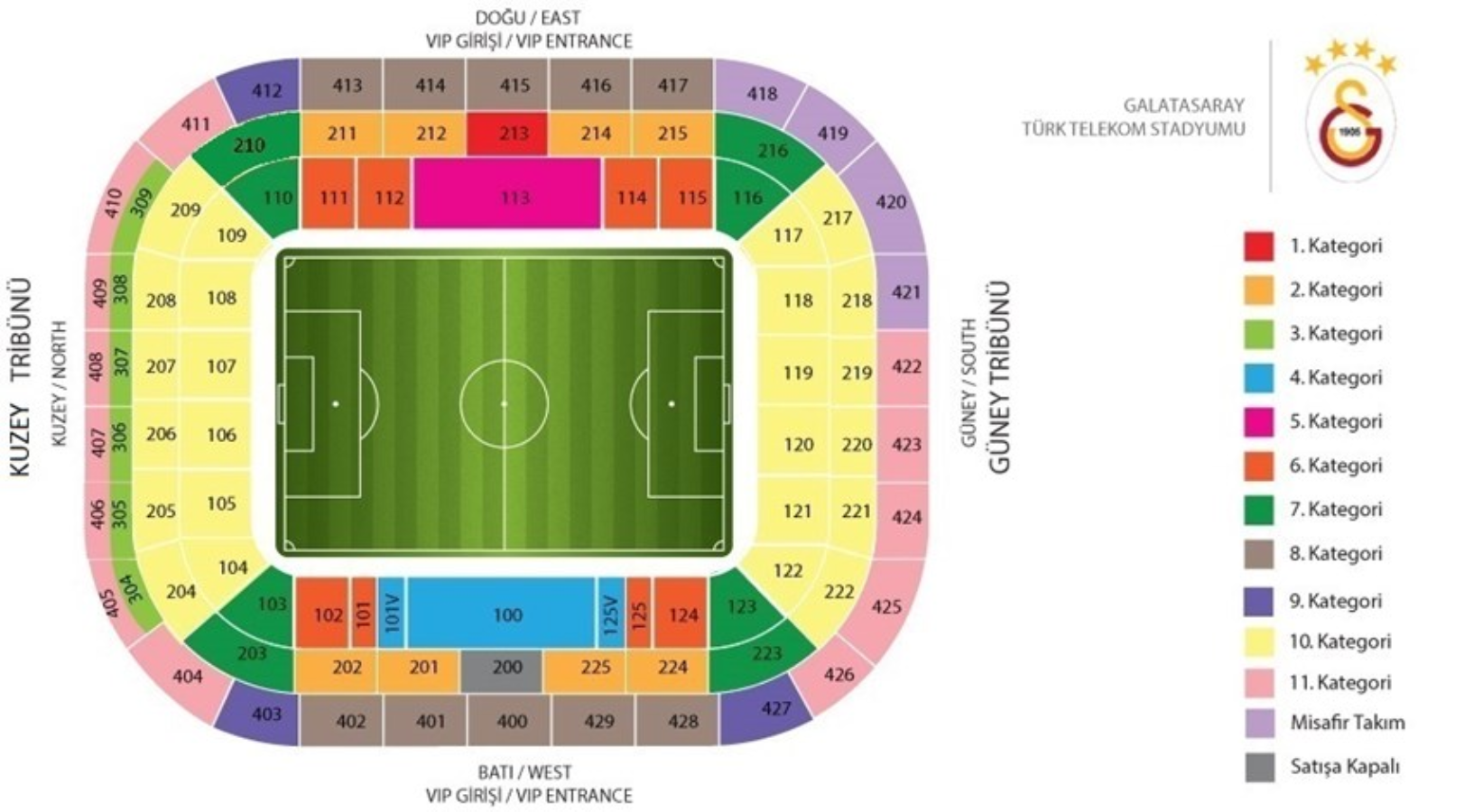Galatasaray'ın Avrupa Ligi'nde Lazio ile oynayacağı maçın biletleri satışa çıkıyor