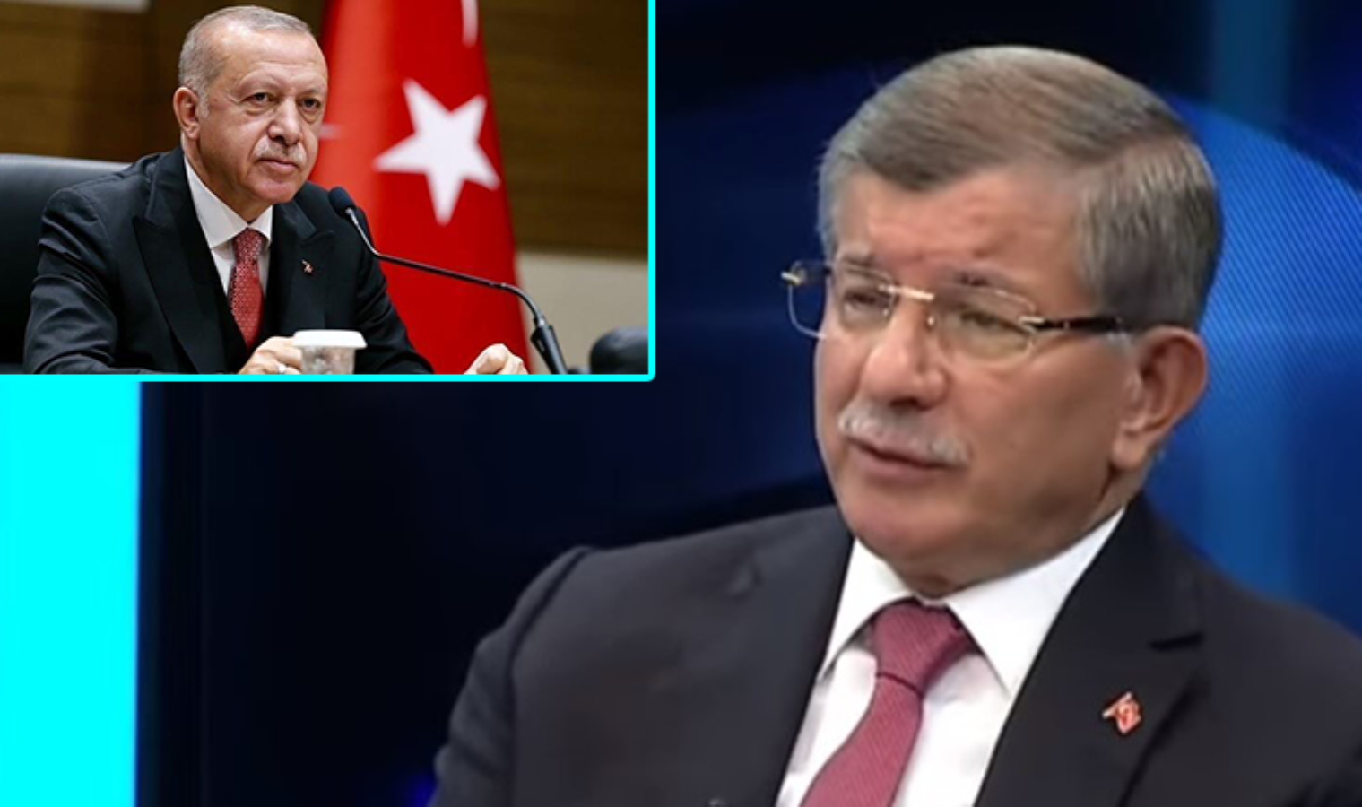 Davutoğlu'na canlı yayında çarpıcı 'Erdoğan' sorusu