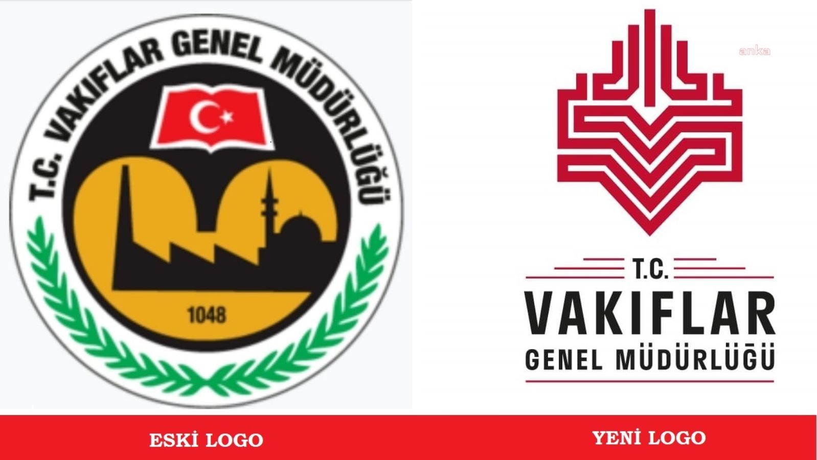 Vakıflar Genel Müdürlüğü'nün logosundan Türk bayrağını çıkardılar