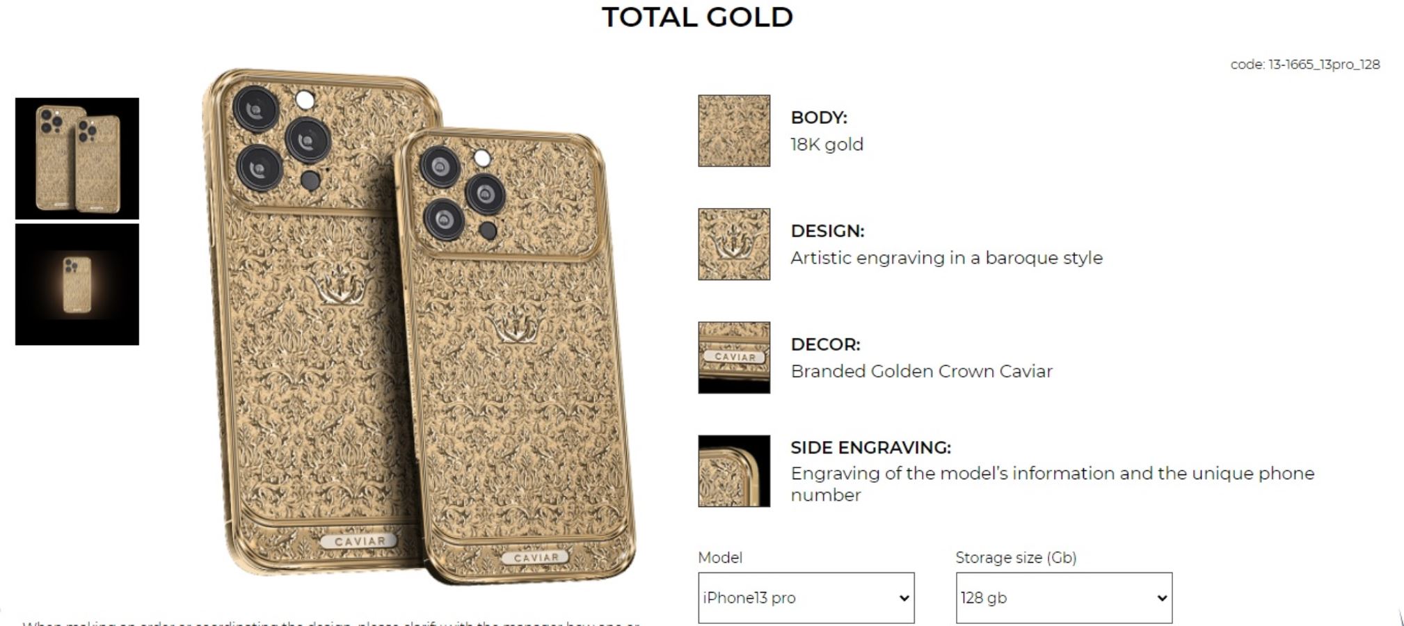 18 ayar altınla kaplanmış iPhone 13 Pro Max satışa çıktı: Vergisiz fiyatı 430 bin TL