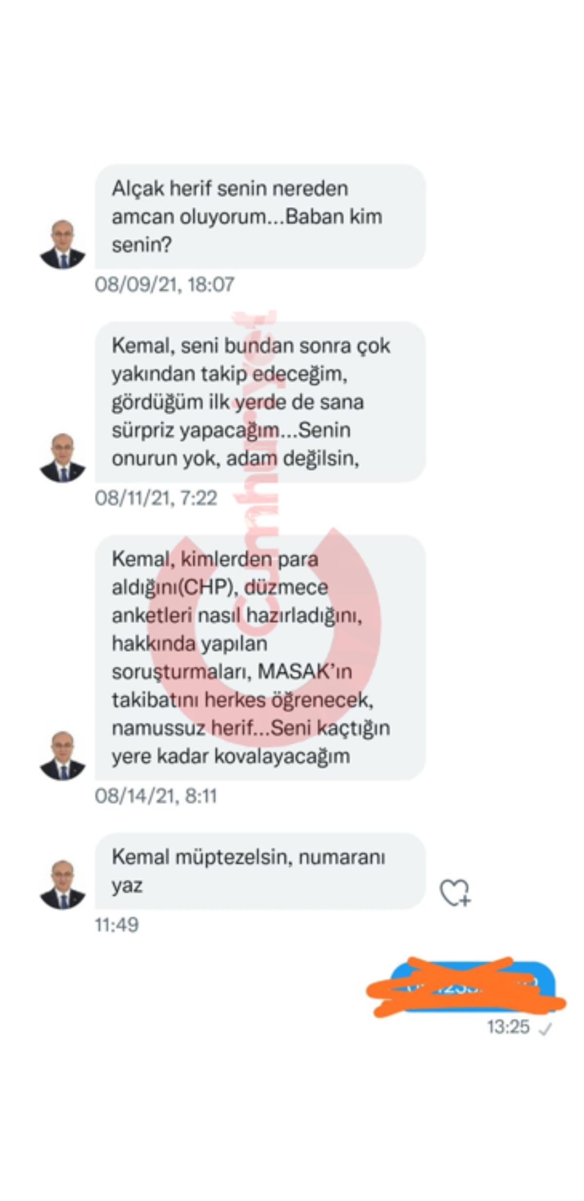 Özkiraz: MHP'li Yönter beni 1,5 yaşındaki kızıma tecavüz etmekle tehdit etti