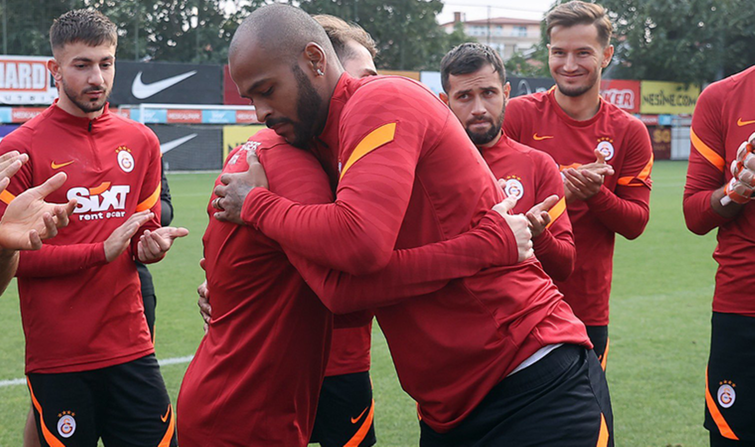 Galatasaray'da Kerem ve Marcao barıştı