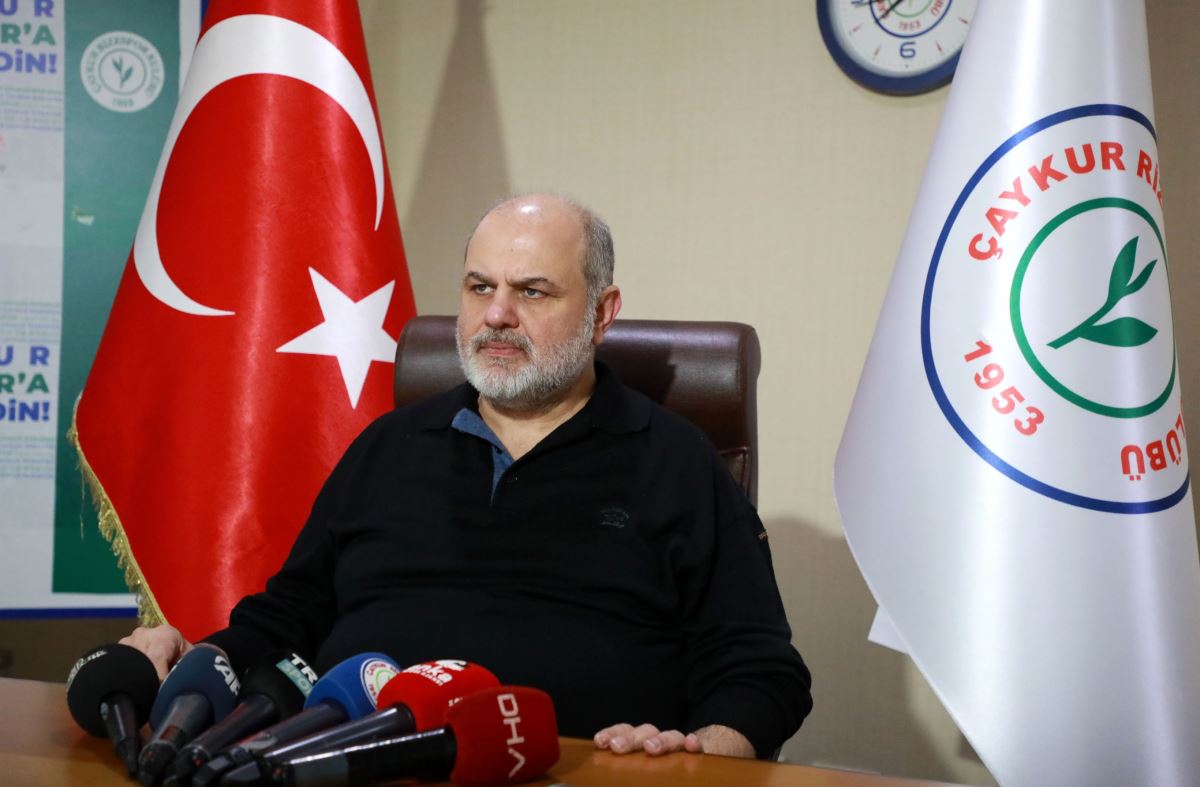 Çaykur Rizespor Başkanı Tahir Kıran, koronavirüse yakalandı