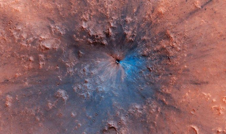 Mars'taki göktaşı çarpışmalarının ilişkin çarpıcı araştırma