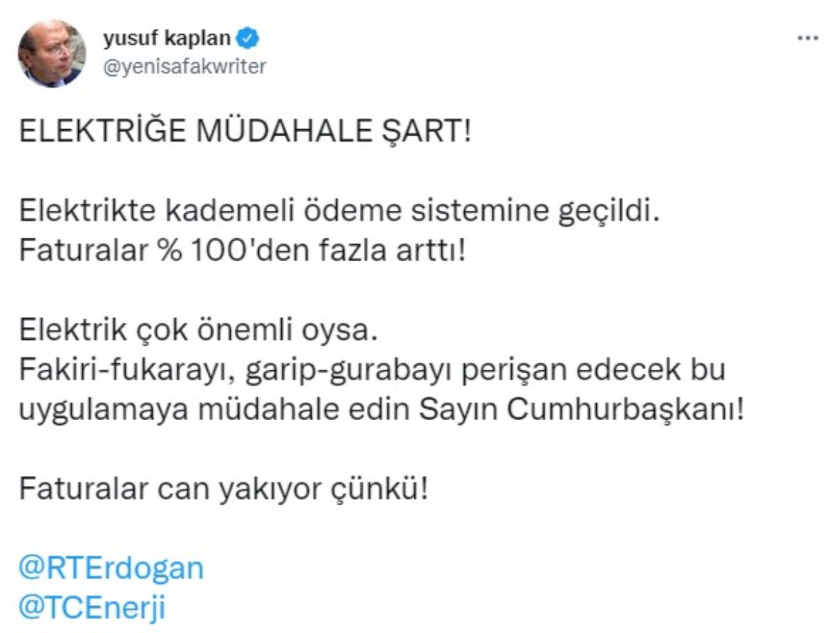 Yandaş Yusuf Kaplan isyan etti: Erdoğan'a 'müdahale et' çağrısı
