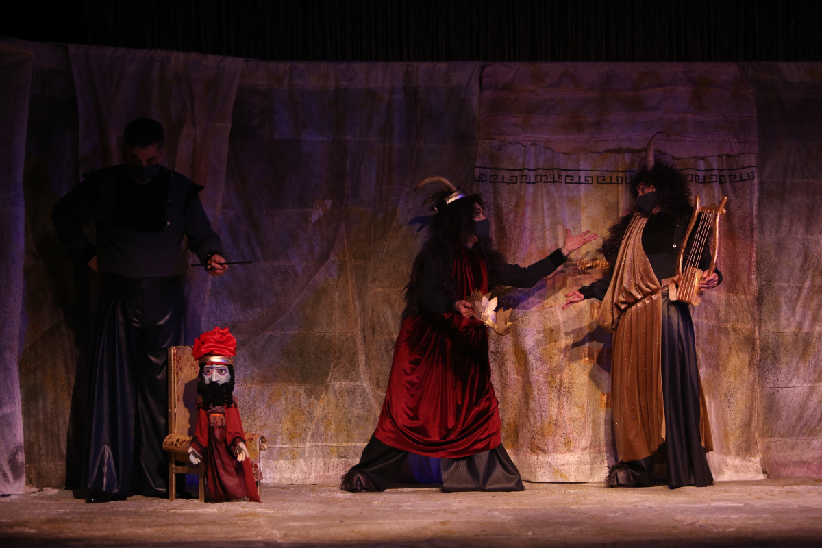 Kukla tiyatrosu Eskişehir'de seyirci ile buluştu