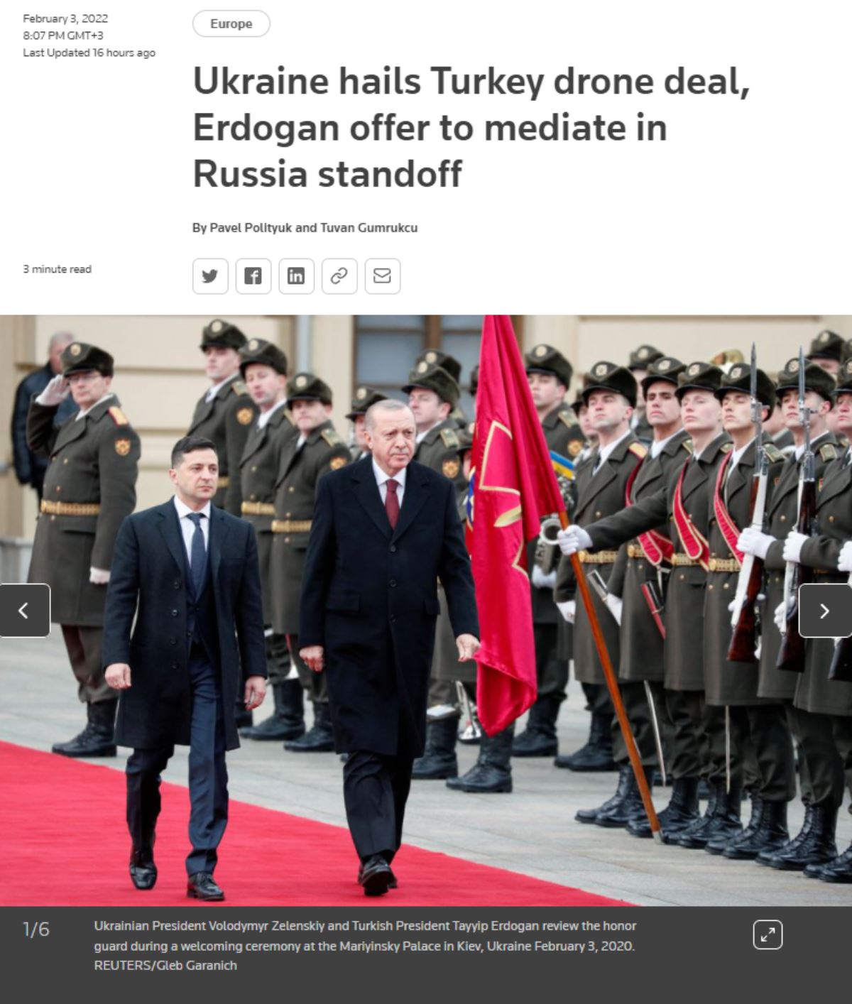 Erdoğan-Zelenskiy zirvesi dünya gündeminde