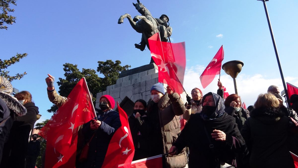 Samsun’da ses getiren 'Onur Anıtı nöbeti' sonlandı