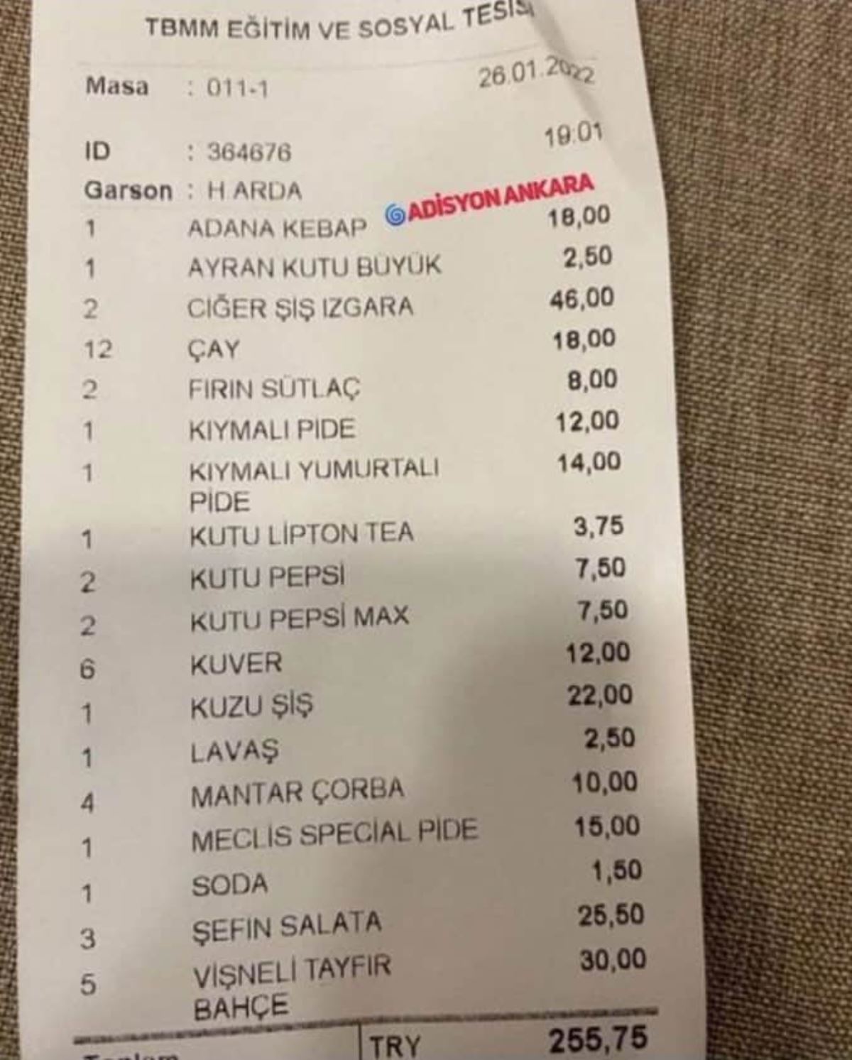 DEVA Partili Ekmen'den Meclis lokantası açıklaması: Kaç lira uygun olur acaba?