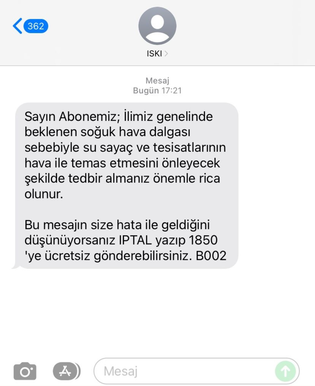 İSKİ'den kar yağışı öncesi İstanbullulara çağrı: SMS yolladılar!