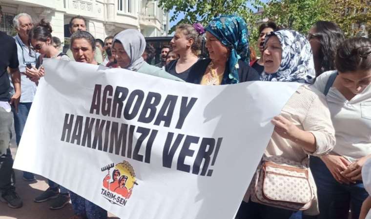 30 gündür mücadele ediyorlar: Agrobay işçileri direnişini İstanbul'a taşıdı