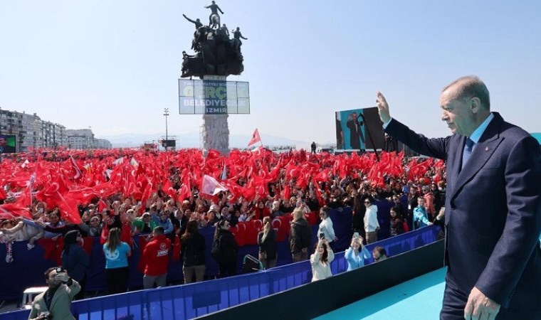 Erdoğan’ın İzmir mitingine kaç kişi katıldı?
