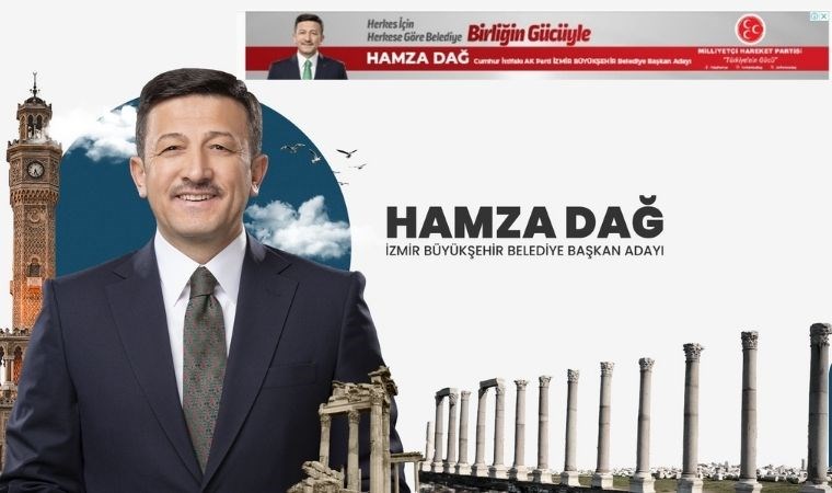Hamza Dağ’ın "logosuz" kampanyasını MHP bozdu!