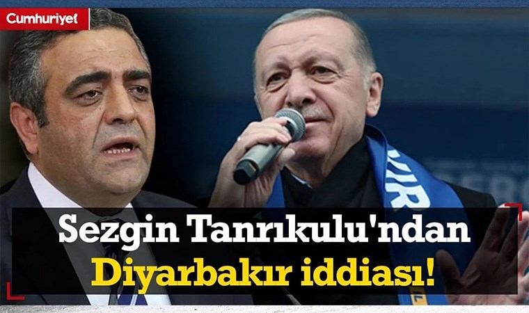 Tanrıkulu'ndan Diyarbakır iddiası: 