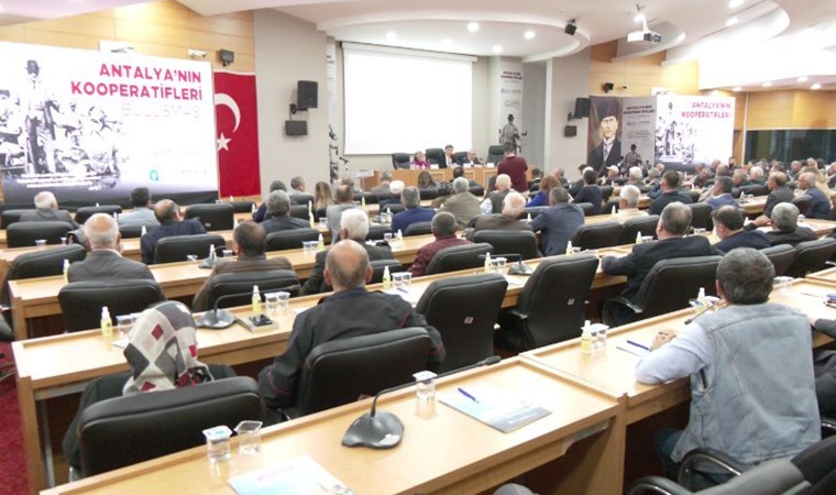 Antalya Ziraat Odası Başkanı: 'Kooperatiflerde ortaklık ve dayanışma önemli'