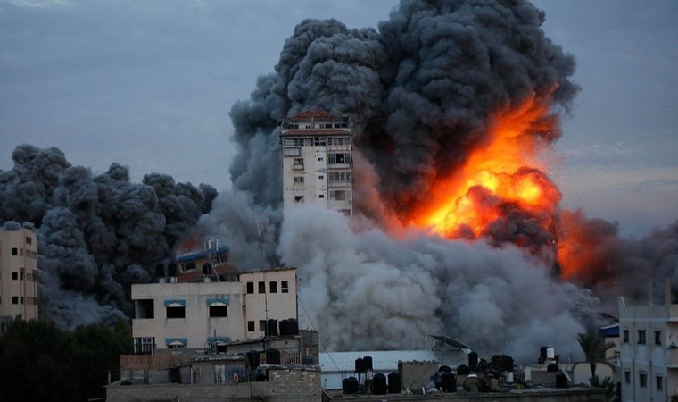 Gazze'de can kaybı 34 bine yaklaştı