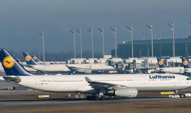 Alman hava yolu şirketi Lufthansa, Tahran ve Beyrut'a uçuşlarını 30 Nisan'a kadar iptal etti