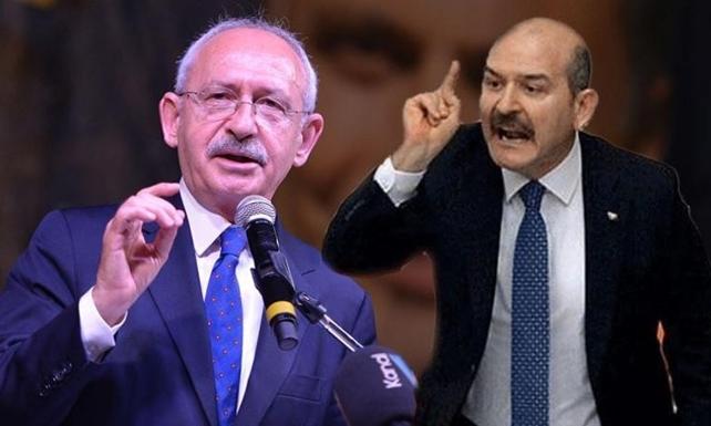 Kılıçdaroğlu'ndan Soylu'ya yanıt: "İçişleri Bakanı olarak görmüyoruz"