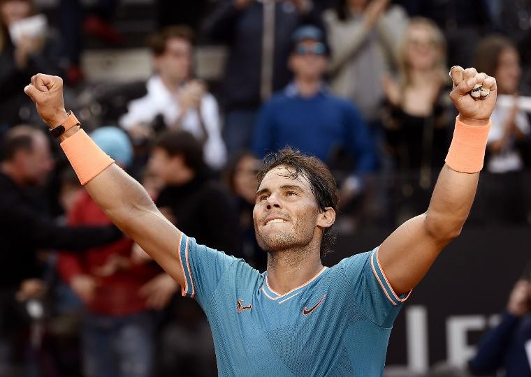 Roma Açık'ta şampiyon Nadal