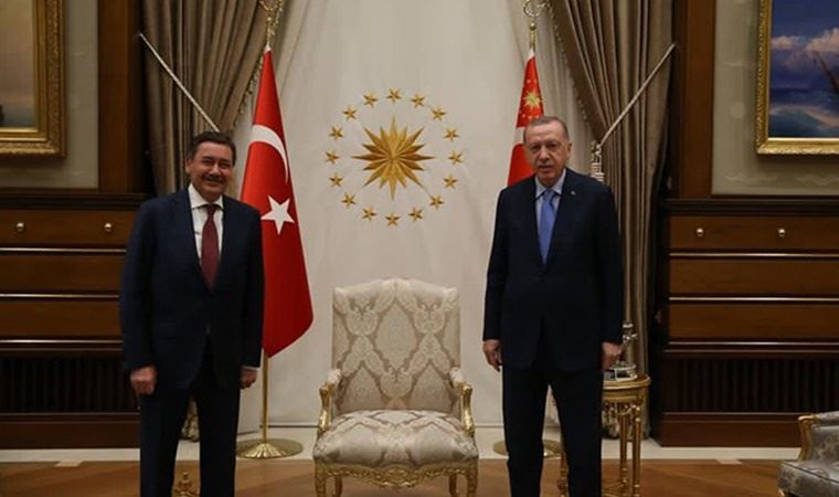 Erdoğan ve Melih Gökçek'in dikkat çeken buluşması