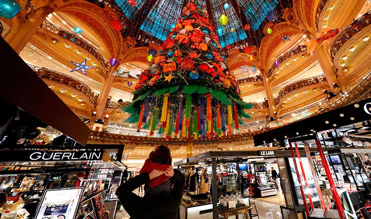 Paris’te Noel hazırlığı...