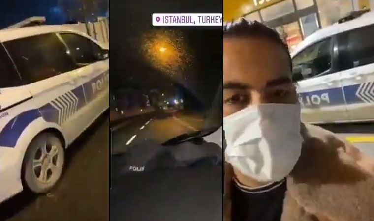 İranlı Youtuber’ın polis otosuyla İstanbul turuna tepki