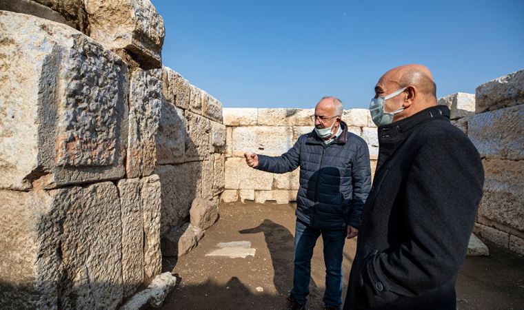Soyer: Cumhuriyetin 100. yılını Kadifekale Antik Tiyatro'da kutlayacağız