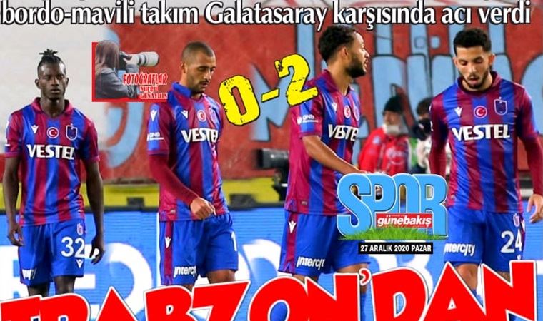 Yerel basından Trabzonspor'a sert eleştiriler
