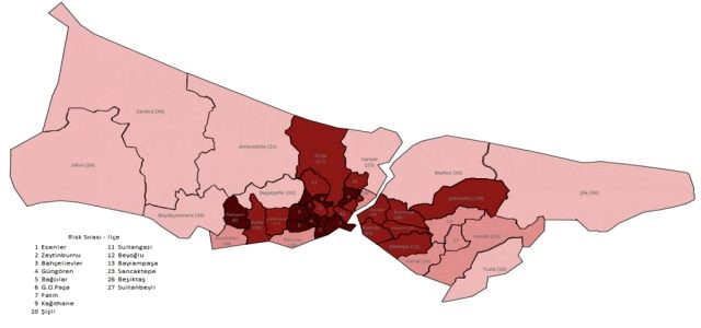 istanbul ve ankara nin koronavirus haritasi iste en riskli ilceler