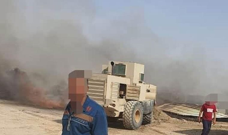 Bağdat’ta askeri üsse roketli saldırı