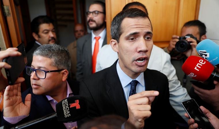 Venezuelalı isyancıların lideri Guaido İsrail'e büyükelçilik açacak